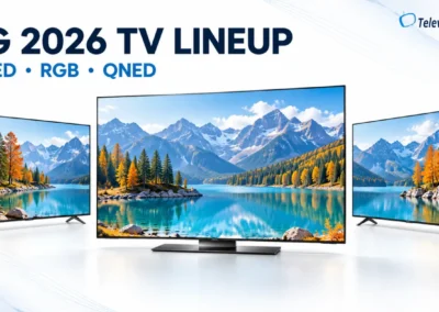 LG 2026 TV Lineup OLED, RGB, QNED