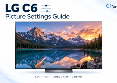 LG C6 OLED Picture Settings Guide