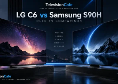 LG C6 vs Samsung S90H OLED TV Comparison