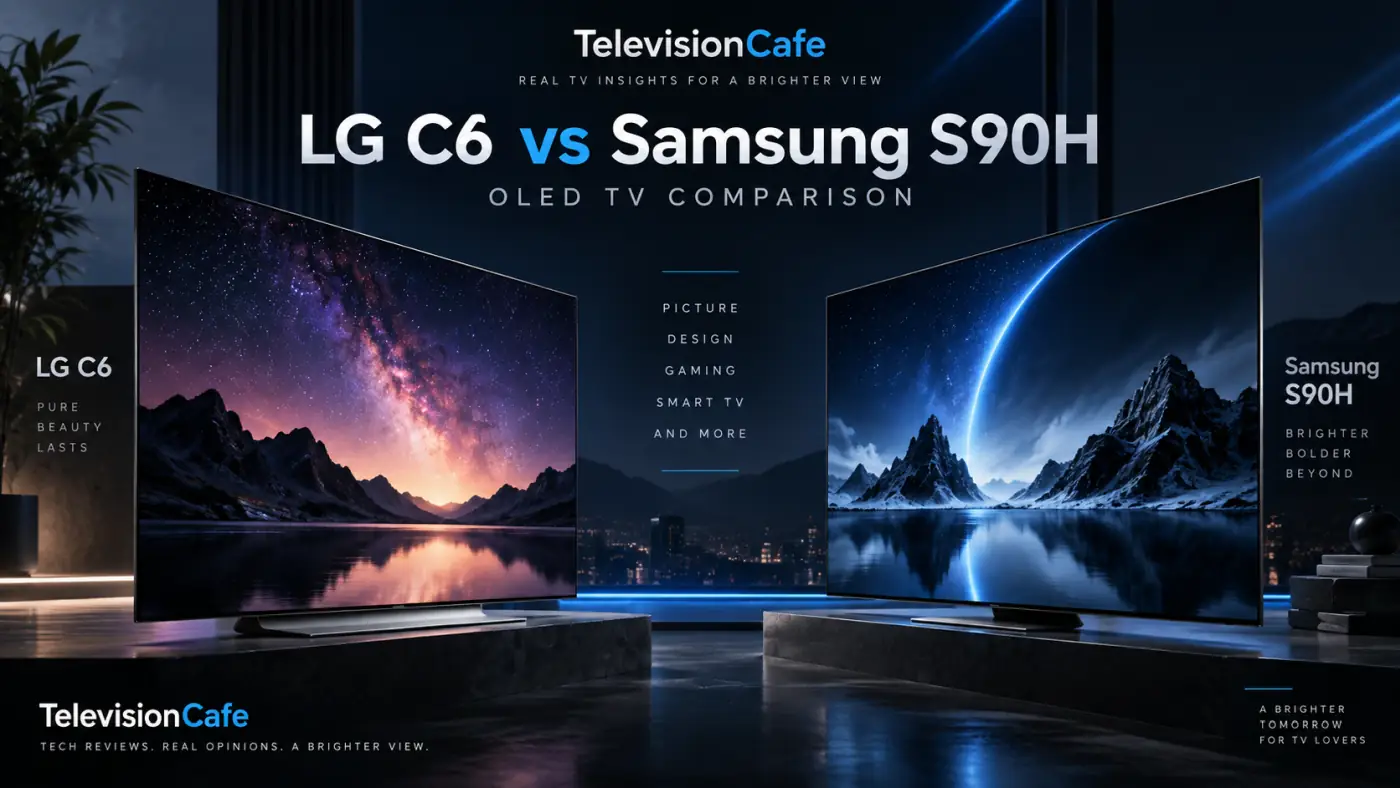 LG C6 vs Samsung S90H OLED TV Comparison