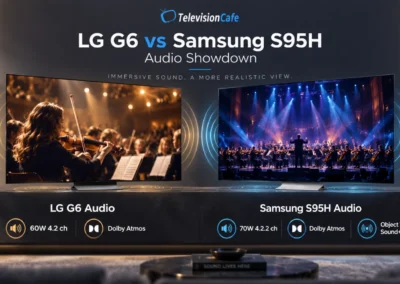 LG G6 OLED vs Samsung S95H OLED Audio Showdown
