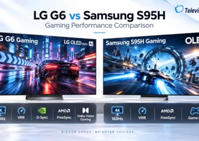 LG G6 OLED vs Samsung S95H OLED Gaming Performance