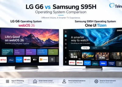LG G6 OLED vs Samsung S95H OLED Operating System
