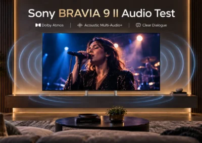 Sony BRAVIA 9 II Audio Test – Dolby Atmos and Acoustic Multi Audio