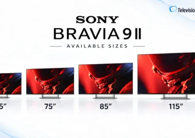 Sony BRAVIA 9 II Available Sizes – 65 75 85 and 115 Inch