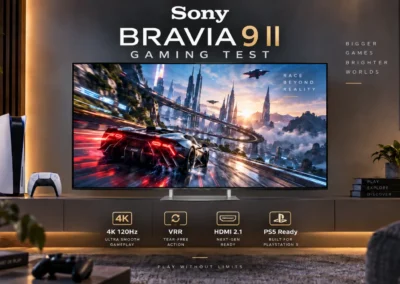 Sony BRAVIA 9 II Gaming Test – 4K 120Hz VRR and PS5