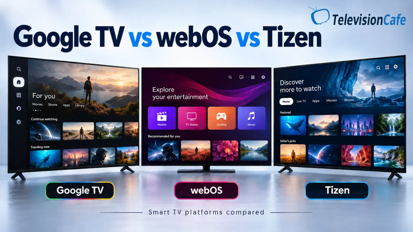 Google TV vs webOS vs Tizen
