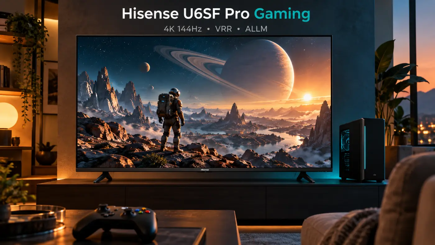Hisense U6SF Pro 4K 144Hz Gaming