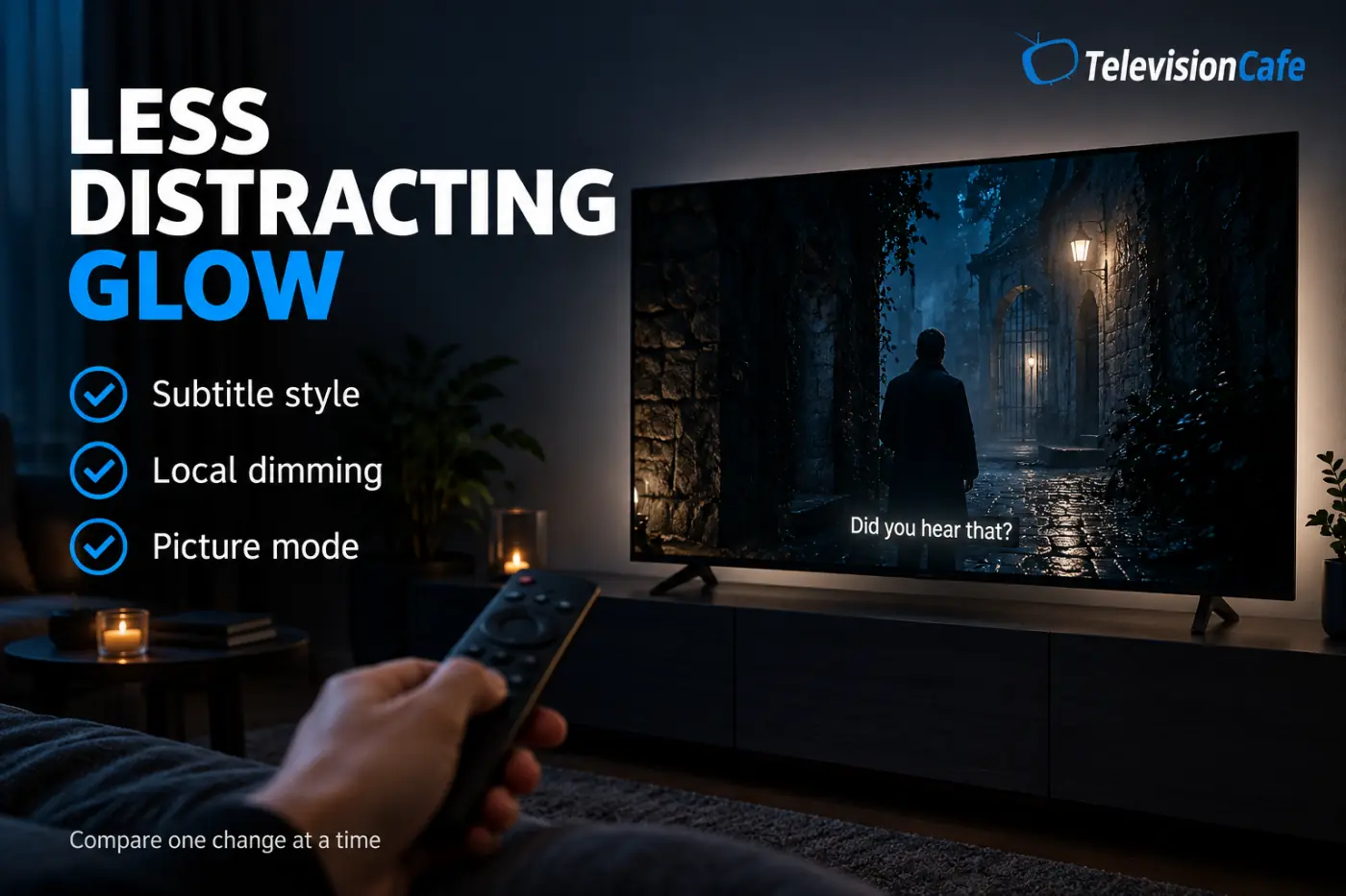 How to Reduce TV Blooming