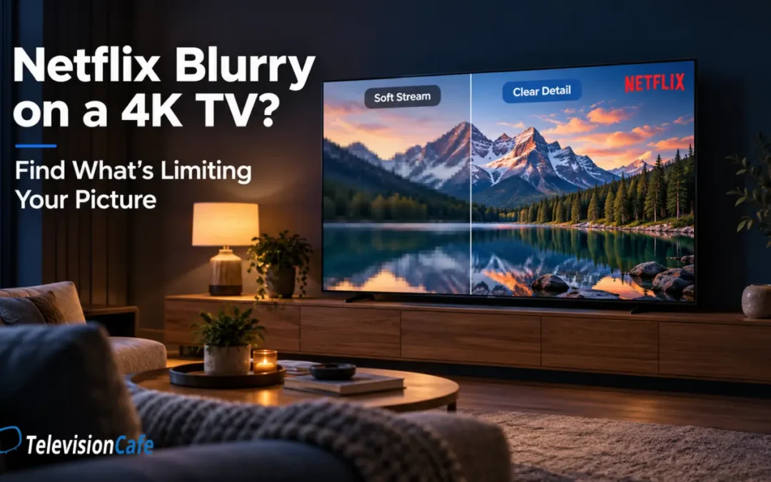 Why Is Netflix Blurry on a 4K TV? 9 Things to Check