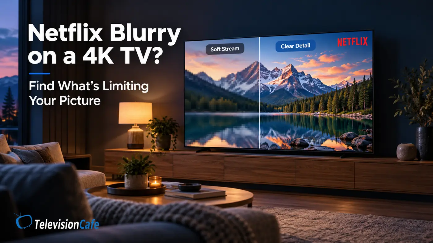 Netflix Blurry on a 4K TV