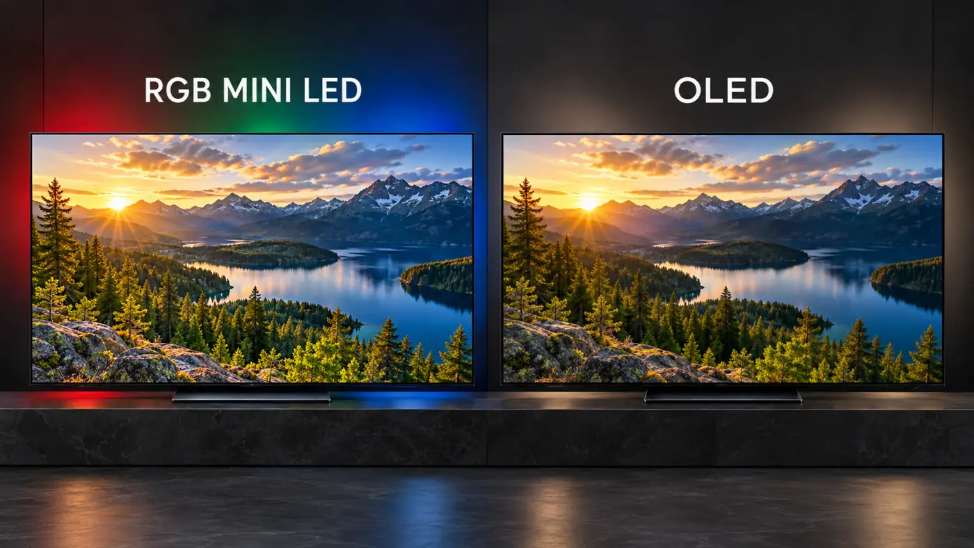 RGB Mini LED Vs OLED TV Comparison RGB Mini LED Vs OLED TV Comparison