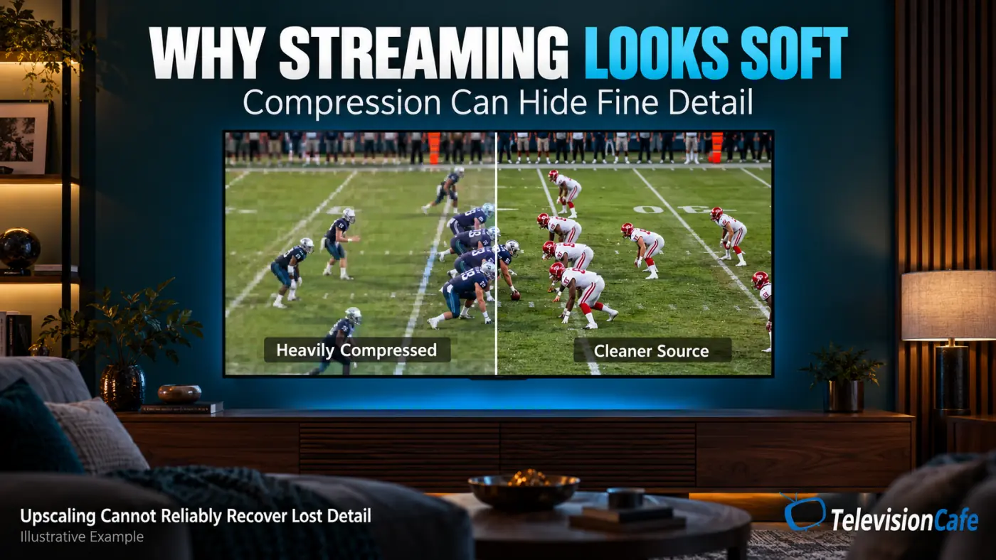 Streaming Compression And TV Upscaling Streaming Compression And TV Upscaling