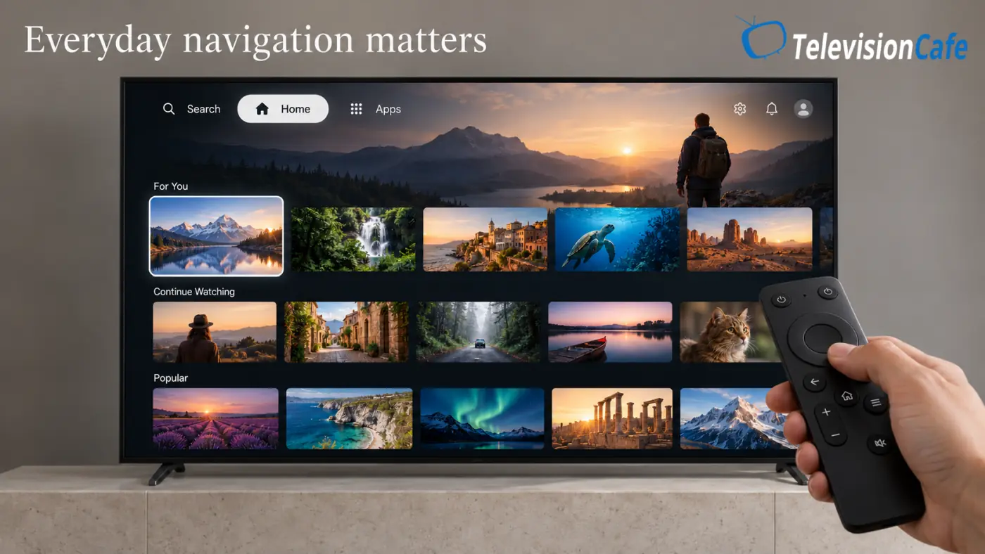 TV OS Everyday navigation matters TV OS Everyday navigation matters