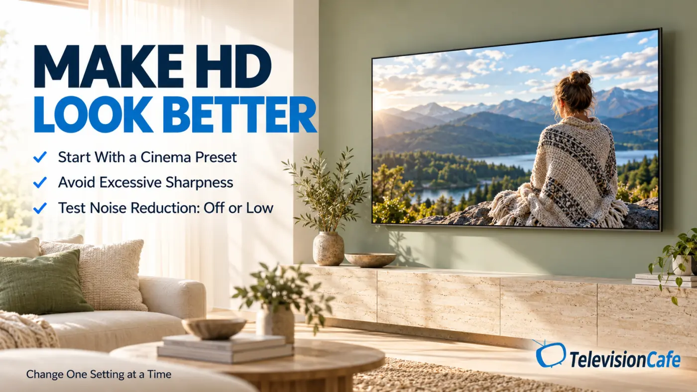 TV Picture Settings For Better HD Content TV Picture Settings For Better HD Content