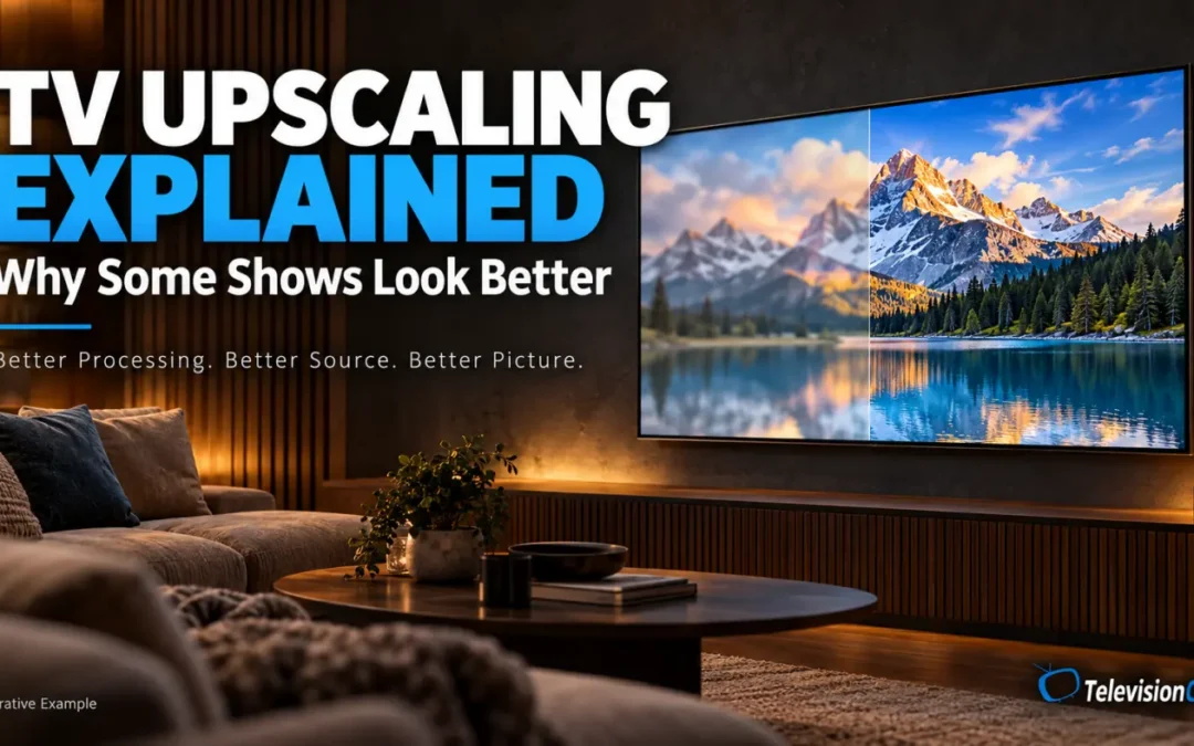 TV Upscaling Explained: Why Some Shows Look Better