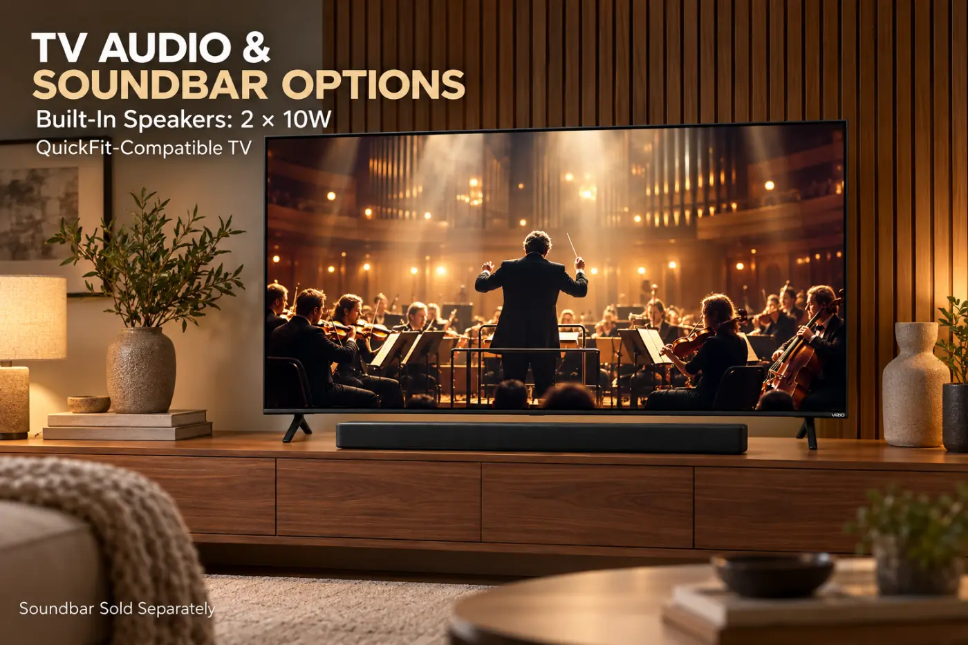 Vizio Mini LED Quantum 4K Audio And Soundbar Options Vizio Mini LED Quantum 4K Audio And Soundbar Options